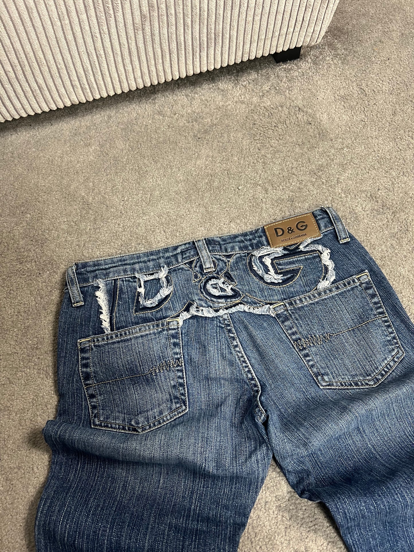 Dolce & Gabbana Bootcut Jeans S (Frau)￼