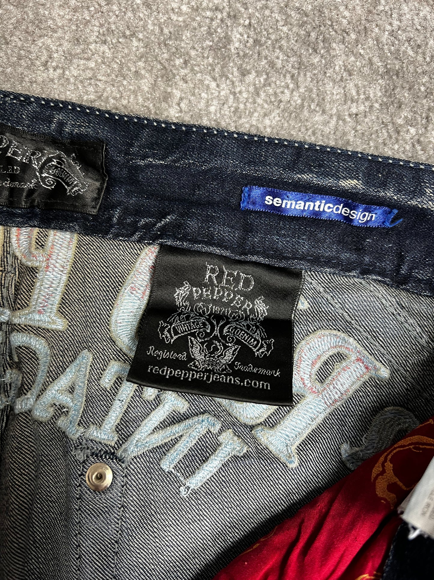Red Pepper / Ed Hardy Jeans (S)