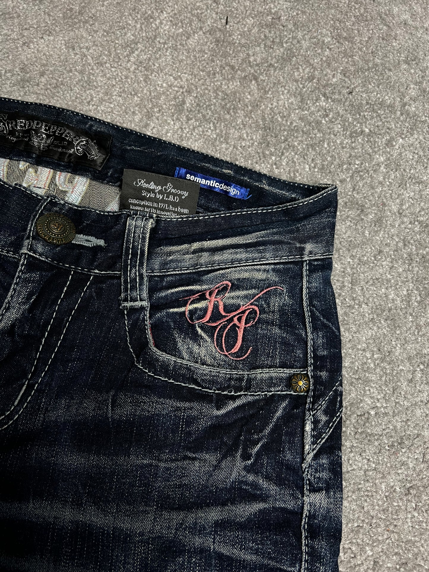 Red Pepper / Ed Hardy Jeans (S)