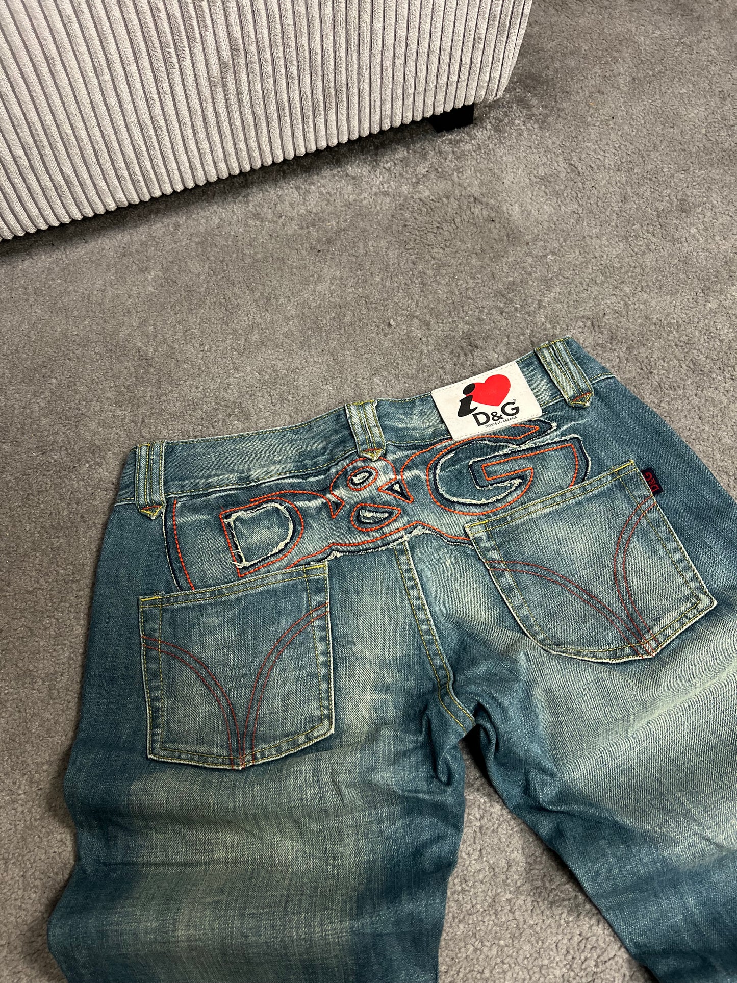 Dolce & Gabbana Bootcut Jeans M (Frauen)