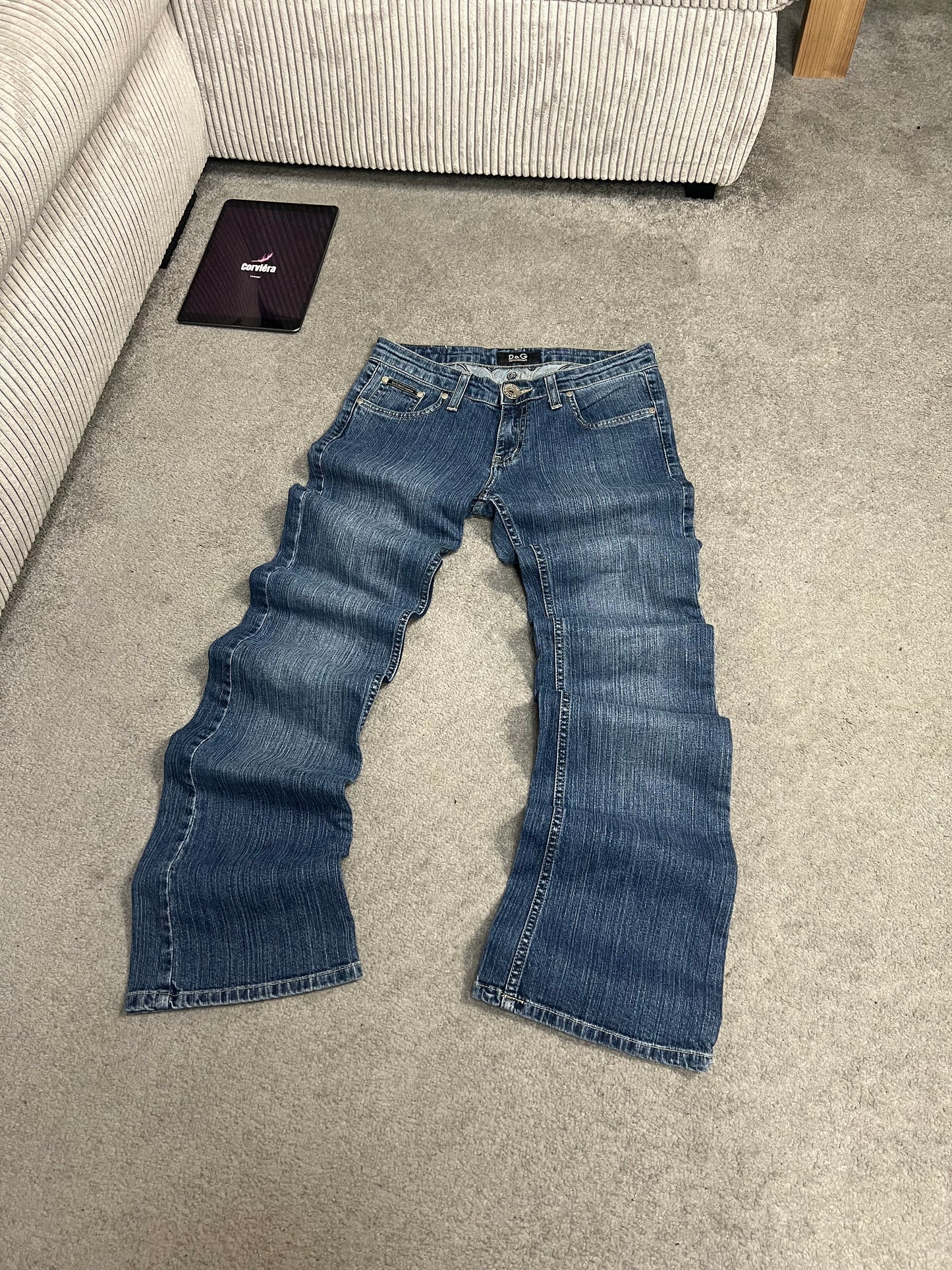 Dolce & Gabbana Bootcut Jeans S (Frau)￼
