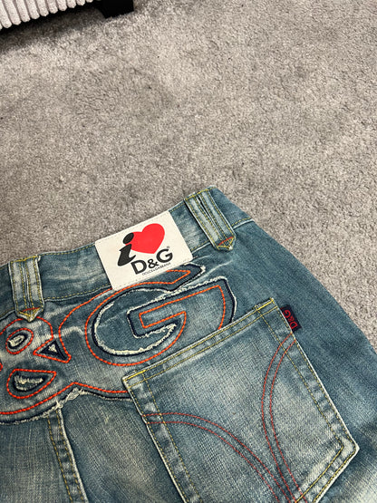 Dolce & Gabbana Bootcut Jeans M (Frauen)