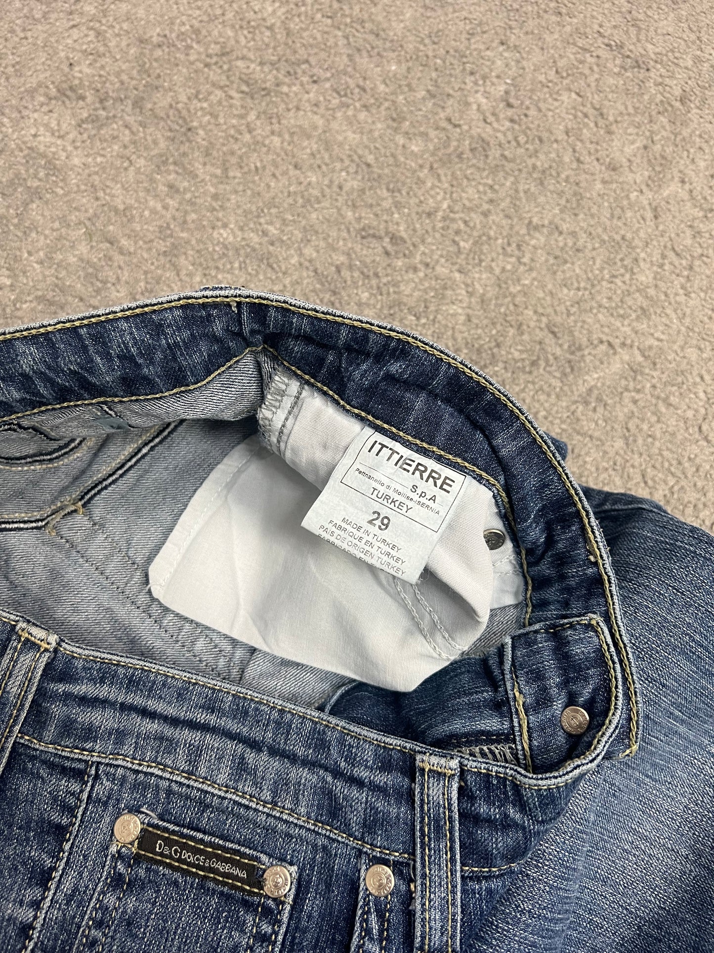 Dolce & Gabbana Bootcut Jeans S (Frau)￼