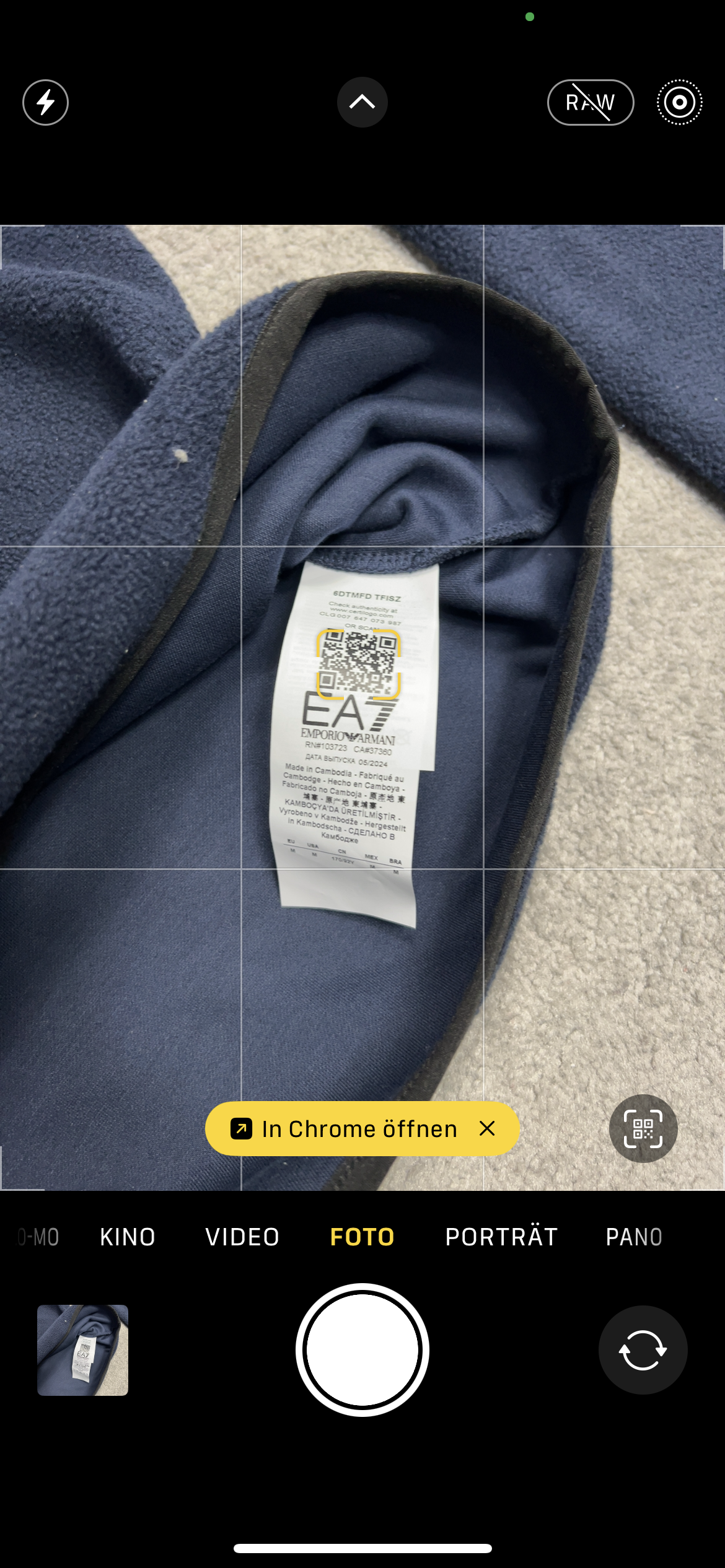 EA7 Italia Sweater (M)